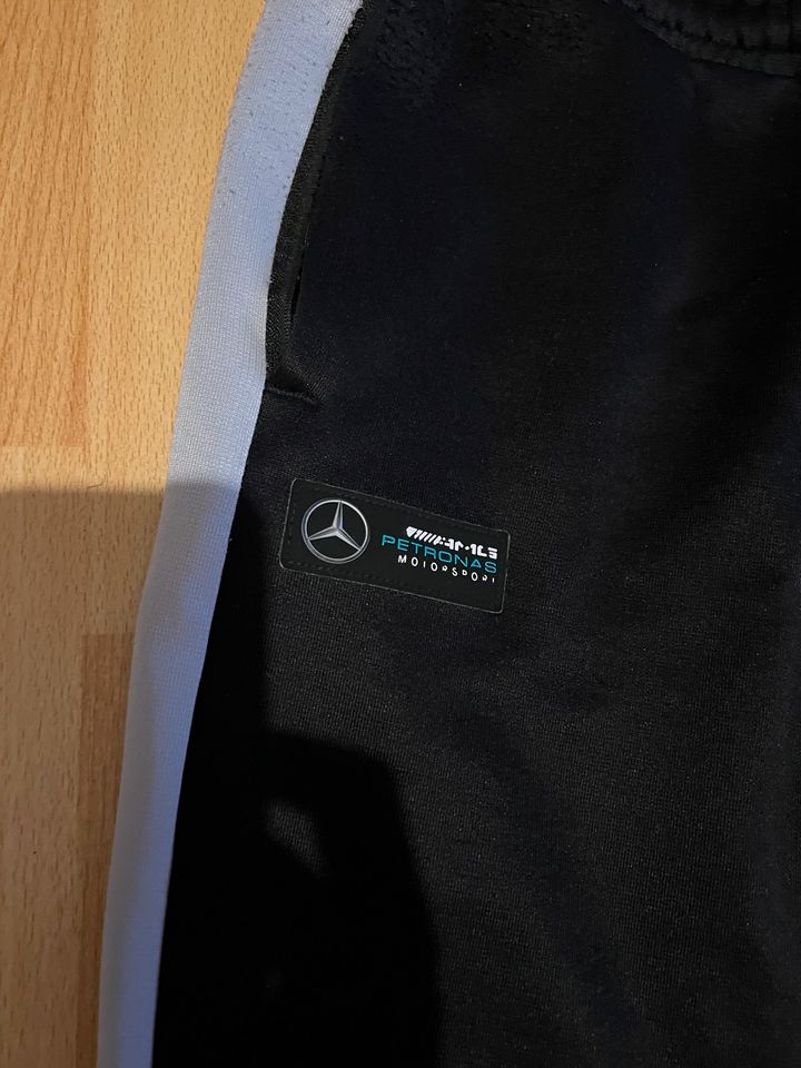 Puma x Mercedes AMG Herren Motorsport Trainingshose Schwarz Gr. M in Pforzheim