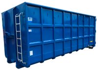 Normbehälter 36 m³ 2x Querspant - RAL 5010 Enzianblau - Abrollcontainer Niedersachsen - Harpstedt Vorschau