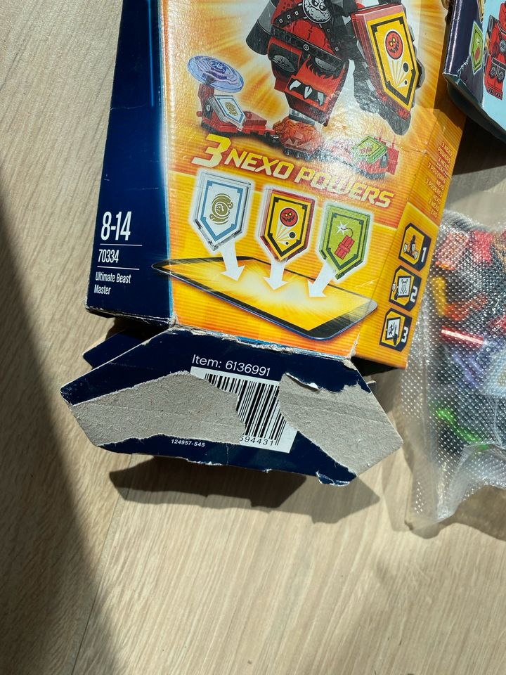 Lego Nexo Knights Ultimativer Monster-Meister (70334) in Steinebach (Sieg)