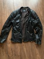 TIGHA Lederjacke ROB Schwarz Gr. L Schleswig-Holstein - Oelixdorf Vorschau