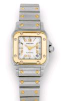 Cartier Santos Galbee 750 Gold Damen Uhr Lady Saphir Krone Hannover - Vahrenwald-List Vorschau