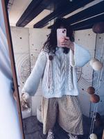 Weißer Oversized Boho Hippie Pullover H&M L Neu Niedersachsen - Freren Vorschau