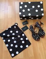 Dolce & Gabbana Sandalen Schwarz/Weiß Polka dots Full Set NEU Essen - Rüttenscheid Vorschau