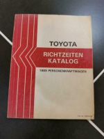 Toyota Richtzeiten Katalog 1989 Personenkraftwagen Celica Corolla Bayern - Windsbach Vorschau