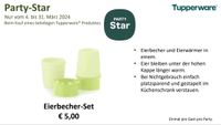 Eierbecher Set (2) Tupperware neu Kr. München - Ismaning Vorschau