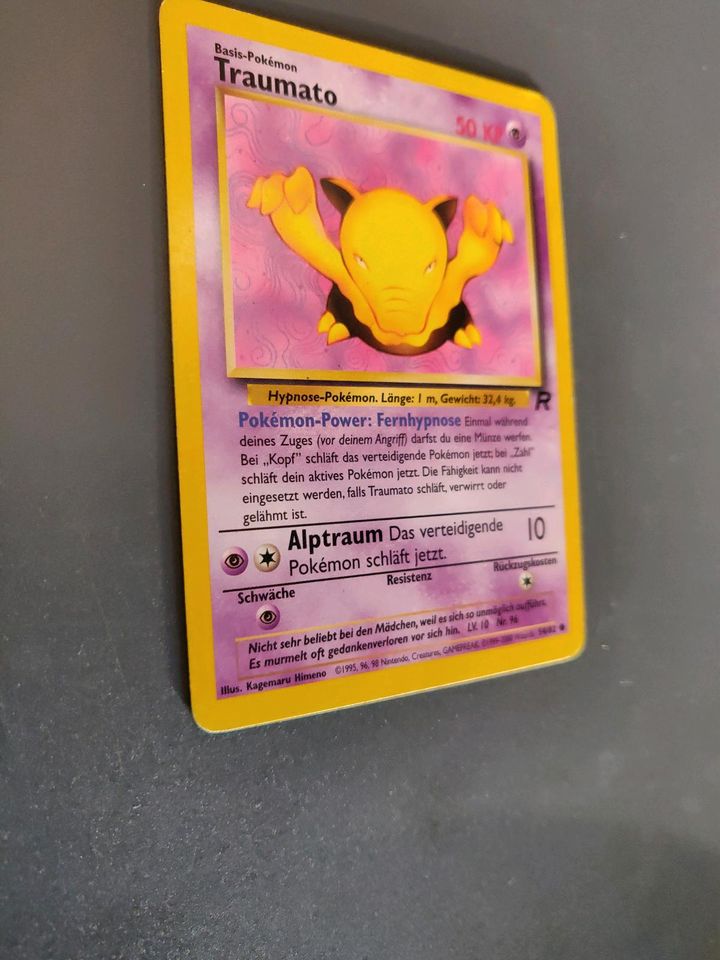 Pokemon Sammelkarte Traumato 54/82 in Koblenz