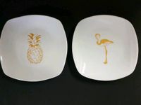 Dessert Teller mit Flamingo  oder Ananas Motiv Niedersachsen - Hildesheim Vorschau