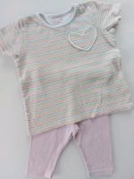 Baby Mädchen Sommer Set T-Shirt kurze Hose Radler Gr. 98 Bayern - Augsburg Vorschau