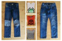 Jungen Bekleidung Paket Gr. 134 140 Jeans T-Shirts tlw. NEUwertig Hessen - Erbach Vorschau