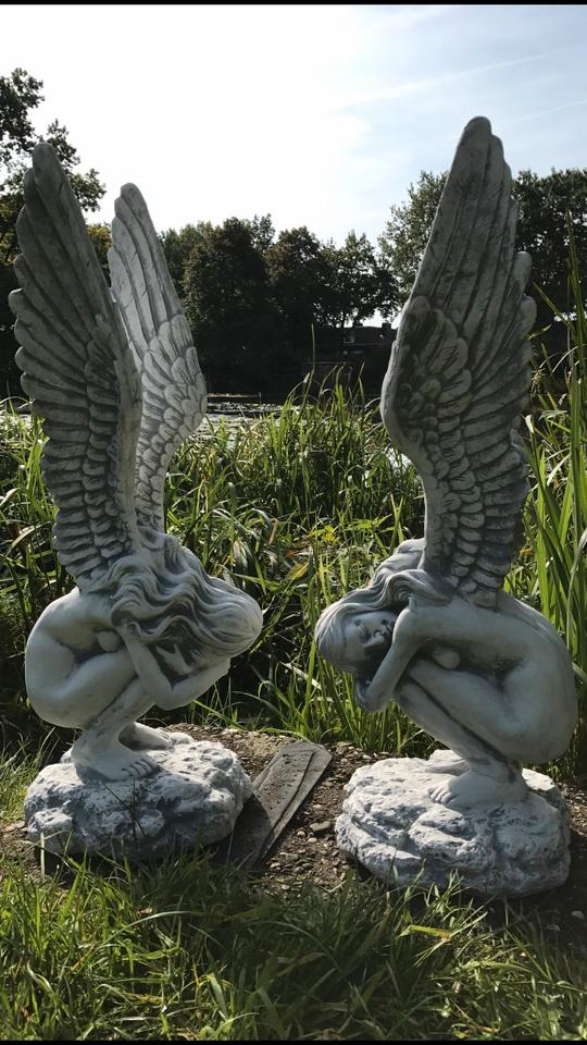 ‼️Engel 73cm Engeln Rachel Grabfigur Elfe Feen Angel Steinfigur‼️ in Hamburg