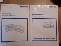 Buderus Bedienungsanleitung/Serviceanleitung Regelgerät Hs 2105, Bayern - Traitsching Vorschau