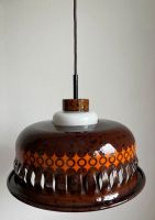 70er Vintage Mid century Lampe Hustadt Emaille Dachbodenfund Bayern - Großheubach Vorschau