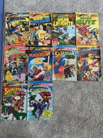 Diverse Superman Comics 1975 1979 1980 1981 Niedersachsen - Dorum Vorschau