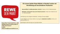 Rewe Rondorf sucht Kassenkräfte und Warenauffüller Köln - Rondorf Vorschau