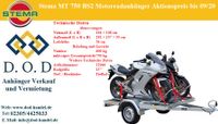 Lagerware Stema MT 750 BS2 Motorradanhänger Motorradtransporter Nordrhein-Westfalen - Castrop-Rauxel Vorschau