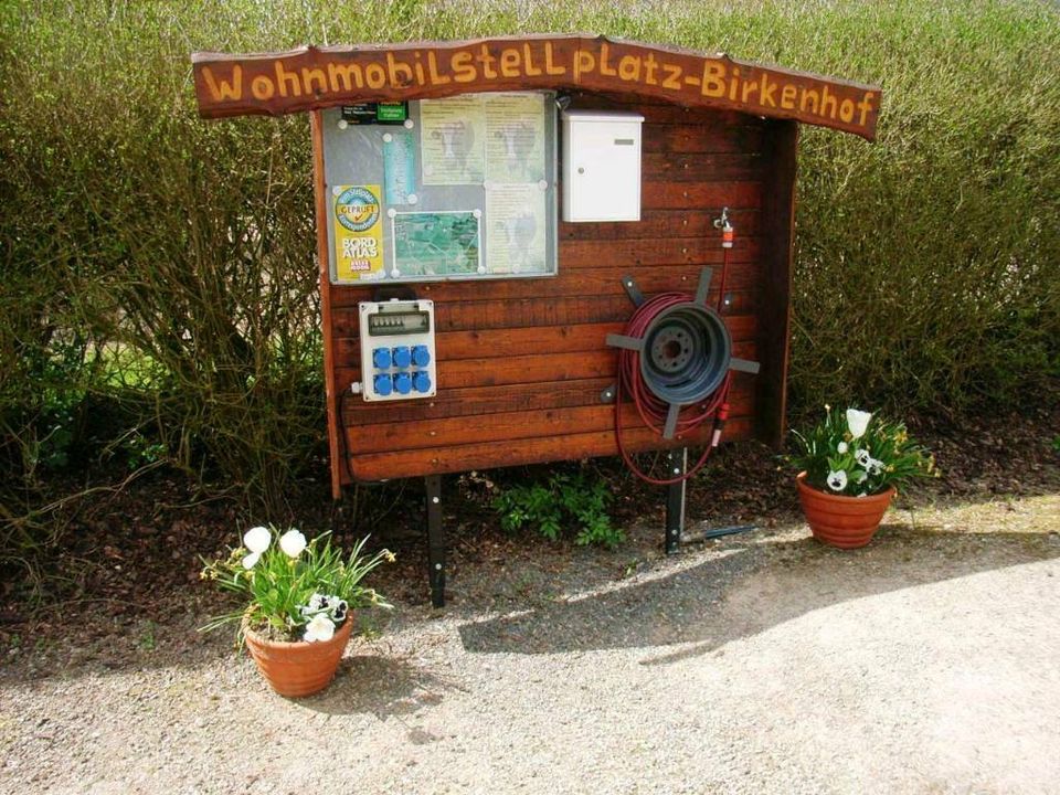 Wohnmobilstellplatz Birkenhof Eifel Campen Van in Hillesheim (Eifel)