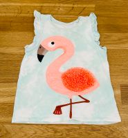 NEXT Mädchen Sommer T-Shirt/ Trägershirt „Flamingo" 110/116 München - Bogenhausen Vorschau