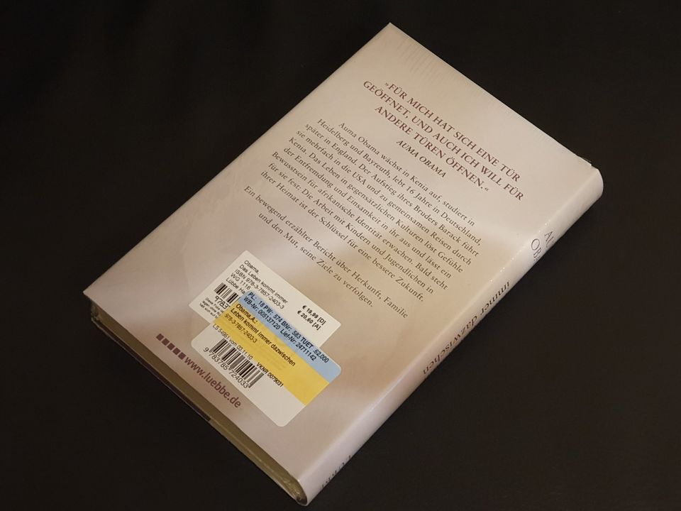 Buch "Das Leben kommt immer dazwischen" von Auma Obama neu in OVP in Berlin