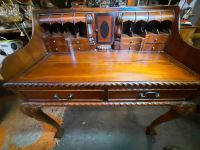 Retro Tisch Sekretär Schreibtisch Mahagoni Massiv Holz Vintage Hessen - Groß-Gerau Vorschau