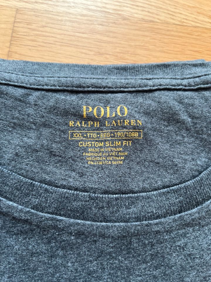 Ralph Lauren Polo Shirt XXL Custom Slim fit grau in Berlin