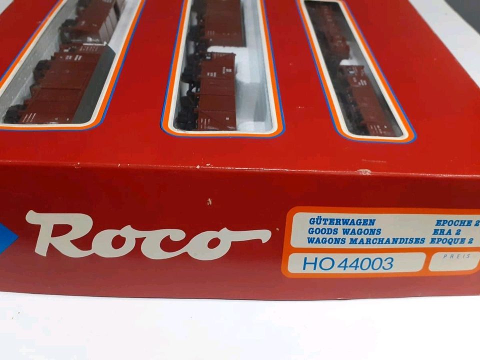 Roco H0 44003 8-teiliges Set Güterwagen der DRG, Ep II  OVP in Köln