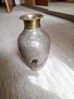 Vintage Vase Messing emailliert Bayern - Stadtbergen Vorschau