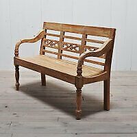 Teak Bank Sienna 3 Sitzer ca. 150 cm Gartenbank Terrasse in Moers