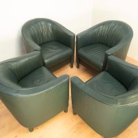 Loungesessel, Walter Knoll, Holzgestell, Leder, ca. 80er Jahre Düsseldorf - Wittlaer Vorschau