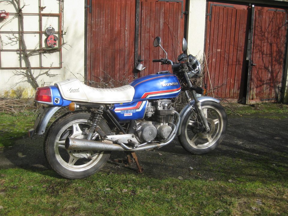 Motorrad Klassiker  Honda CB 650 Typ RC 03 Oldtimer EZ 1983 in Freiensteinau