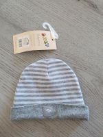 Baby 100% Baumwolle ONE SIZE Mütze grau weiß Brandenburg - Hennigsdorf Vorschau