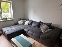 Großes Ecksofa Couch Sofa - graphit - mit Kissen - guter Zustand Thüringen - Erfurt Vorschau