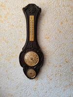 Vintage DDR Barometer, Wetterstation Sachsen - Lichtenau Vorschau