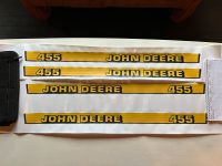 John Deere 455 Aufkleber Seitenteil Sticker Motorhaube Mecklenburg-Vorpommern - Stralsund Vorschau
