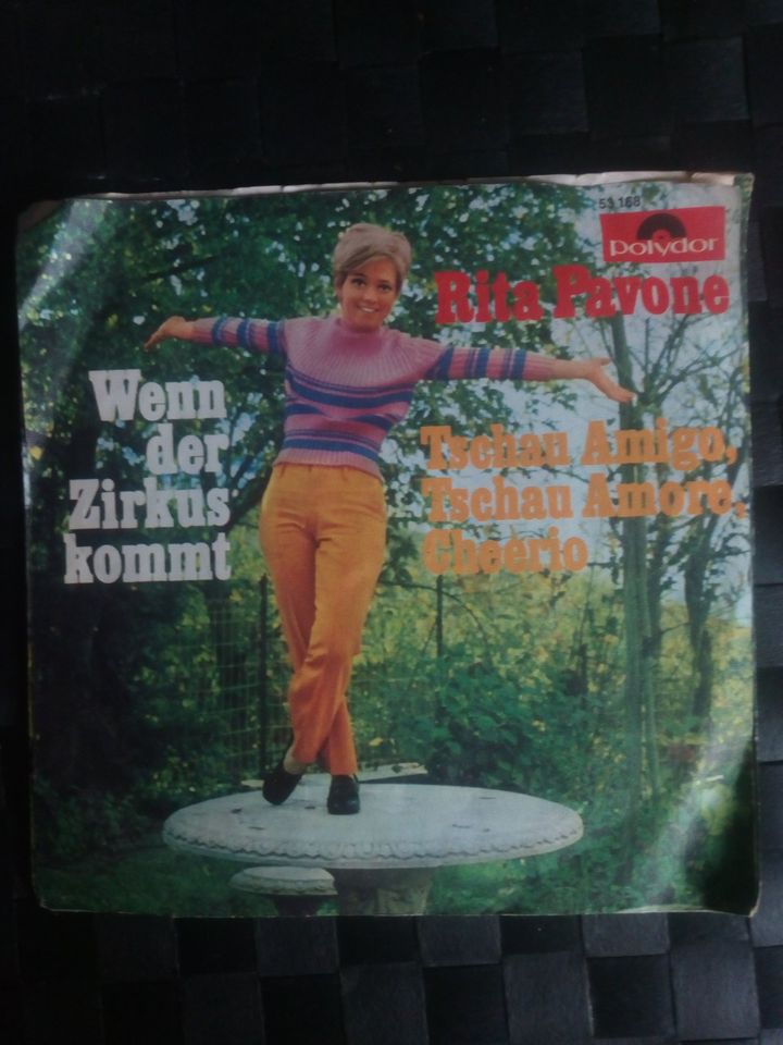 Rita Pavone - Wenn der Zirkus kommt - Vinyl - Single in Kalletal