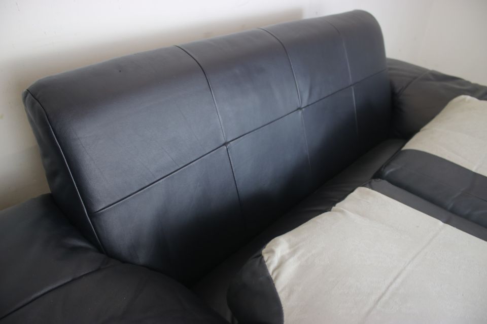 Designer Sofa Rolf Benz Modell Ak 345 Blau Leder Zweisitzer Couch in Berlin