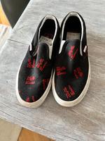 Vans Slipper schwarz weiß rot Berlin - Spandau Vorschau