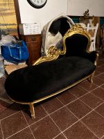 Casa Padrino Chaiselongue Barock Chaiselongue King schwarz / Gold Hamburg-Nord - Hamburg Eppendorf Vorschau