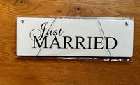 Just Married Schild neu Bayern - Würzburg Vorschau