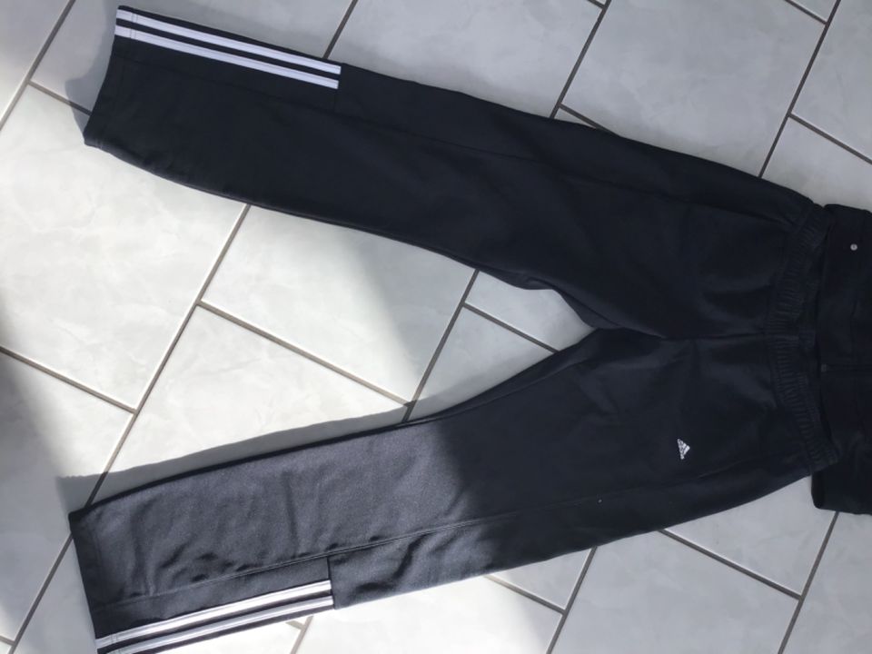 Adidas Jogginganzug Gr. 36 Schwarz neu und ungetragen in Schiffweiler