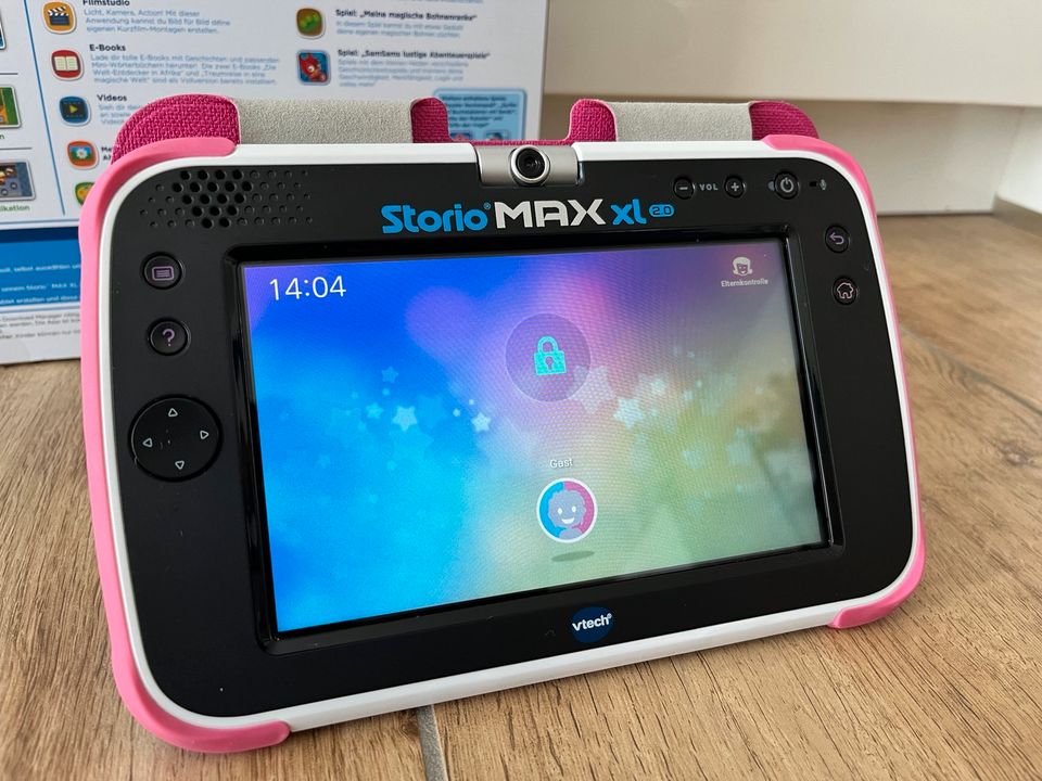 Vtech Storio MAX XL 2.0 mit OVP pink rosa Tablet in Neuler