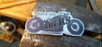 Save the Bobber Sticker Aufkleber gebürstetes Alu zB Harley Hamburg-Mitte - Hamburg Altstadt Vorschau