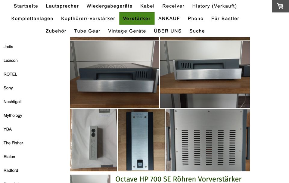 Octave HP 700 SE Röhren Vorverstärker☘️HIFI ANKAUF☘️ in Friedberg (Hessen)