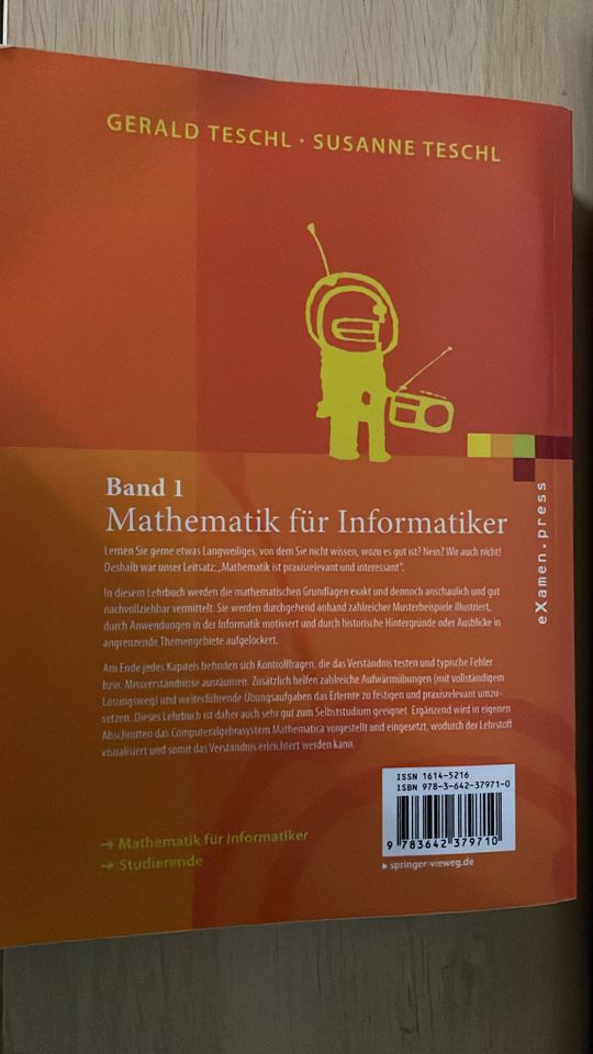 Buch: Mathematik für Informatiker Band 1 in Nürnberg (Mittelfr)