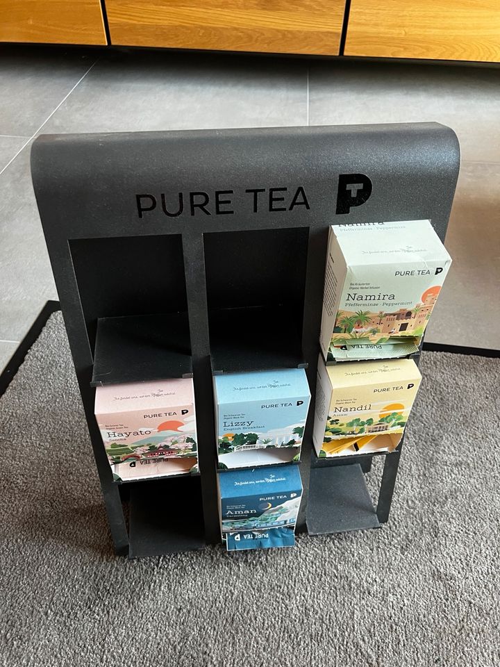 Pure Tea Aufsteller in Gievenbeck