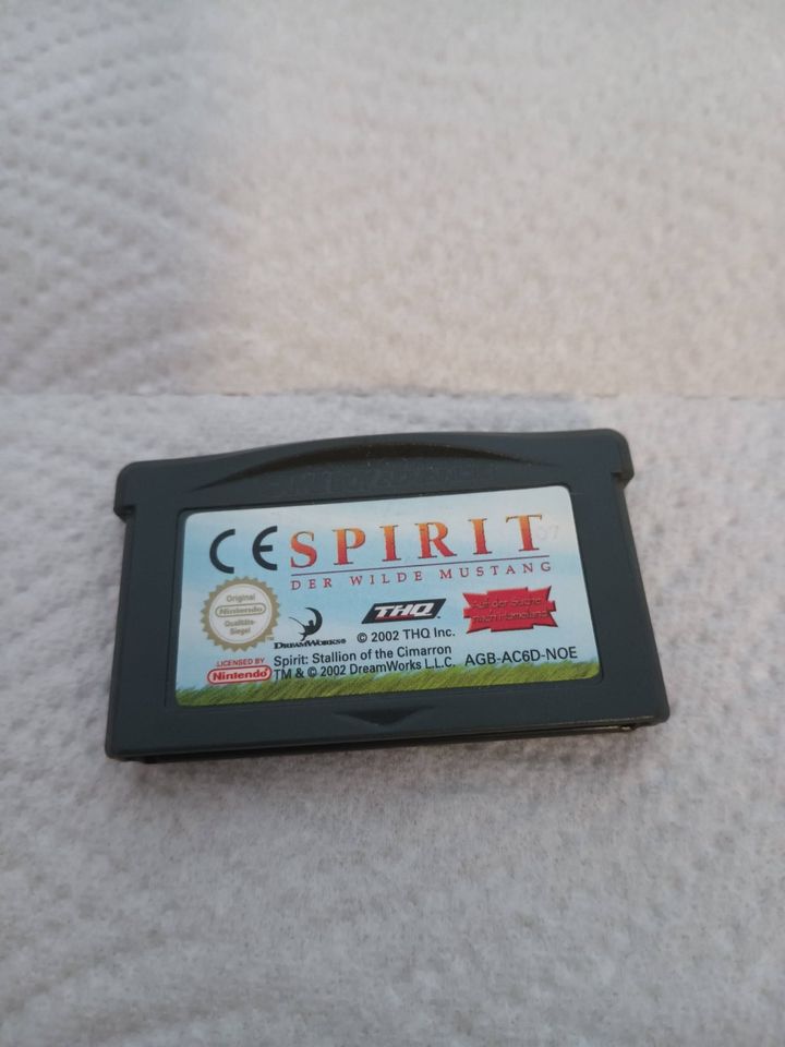 Spirit, Der wilde Mustang, Nintendo Game Boy Advance in Blomberg