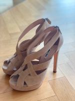 Miu Miu Sandalette Plateau Velours Beige 40 Nude neuwertig bequem Berlin - Zehlendorf Vorschau