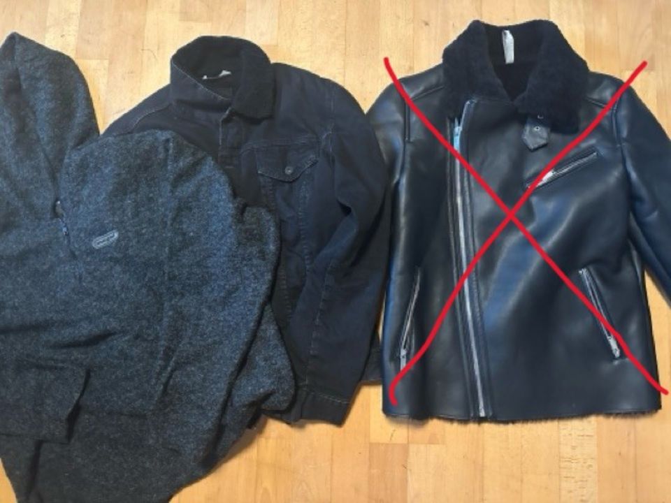 2x Herren Jacken - Paket - Gr.L / XL - Zara Jeans & Mogul Fleece in Pfungstadt