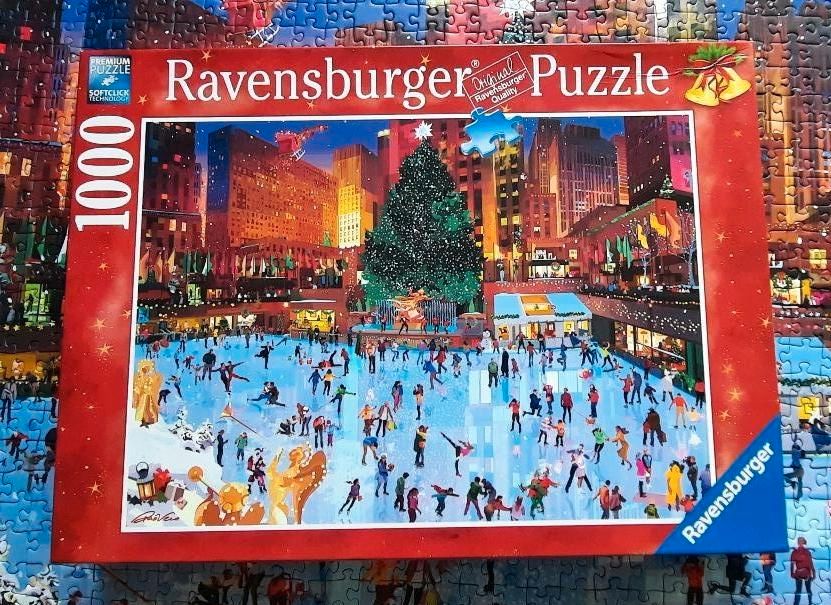 Puzzle Ravensburger Rockefeller Center Christmas 1000 pièces 