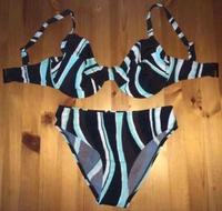 Lascana Bügel Bikini Gr.36 Cup C NEU aqua schwarz braun weiß Thüringen - Gotha Vorschau