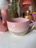 Große Keramiktasse rosa lasiert neu Kaffee Tee wie Motel a Miio Düsseldorf - Bilk Vorschau